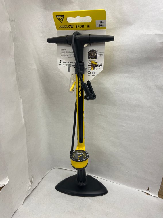 (6x Bid)Top Peak Joe Blow Sport-3 Floor Pump