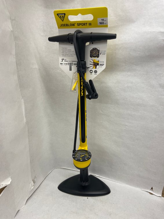 (24x Bid)Top Peak Joe Blow Sport-3 Floor Pump