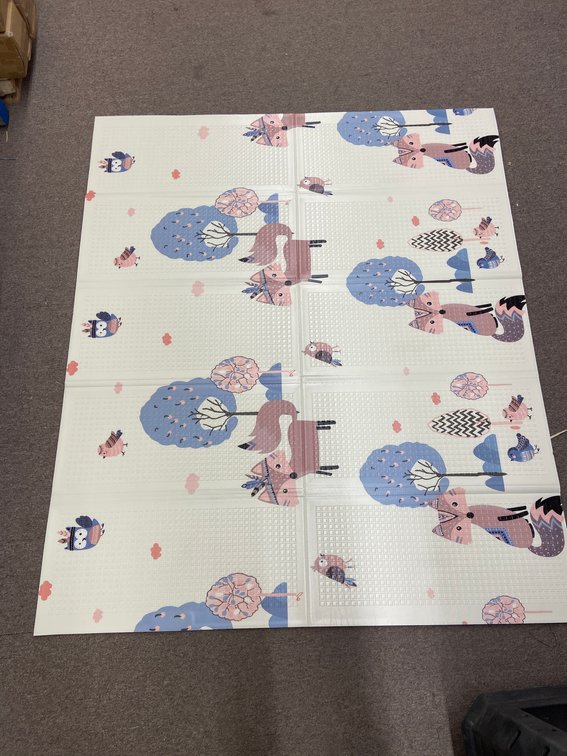 (2x Bid)Baby Reversible Foam Play Mat