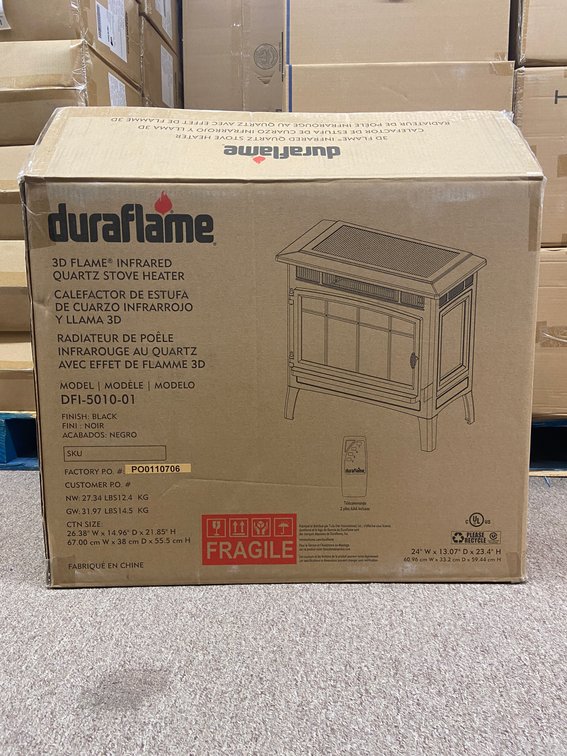 Duraflame 3D Flame Infrared Stove Heater