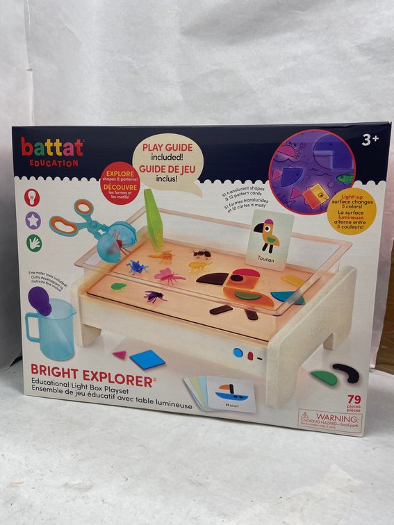Battat Bright Explorer Light Box Playset