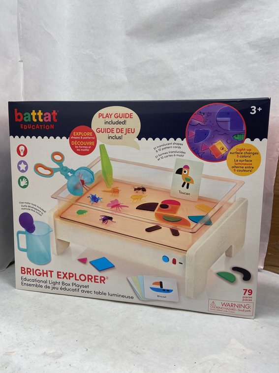 (11x Bid)Battat Bright Explorer Light Box Playset