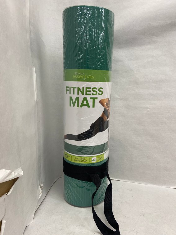 (18x Bid)Gaiam Essentials Fitness Mat W/ Carry Strap