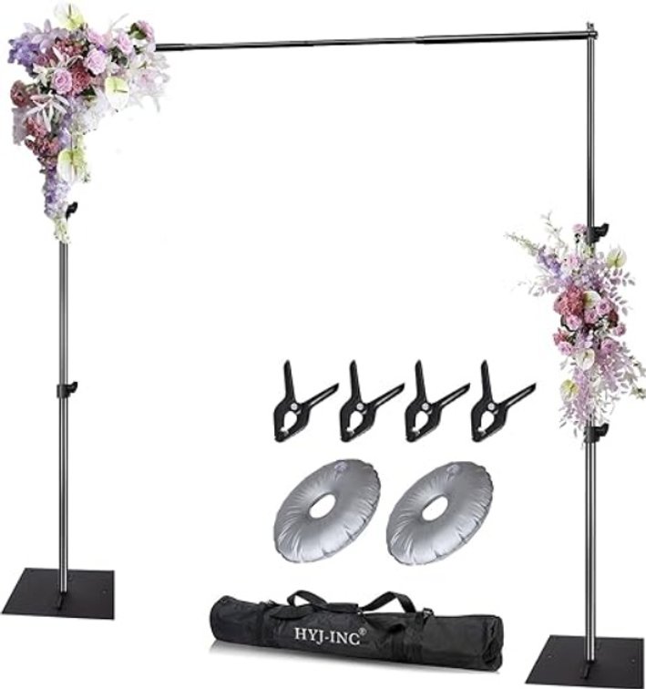 (18x Bid)Heavy Duty 10'x7' Backdrop Stand