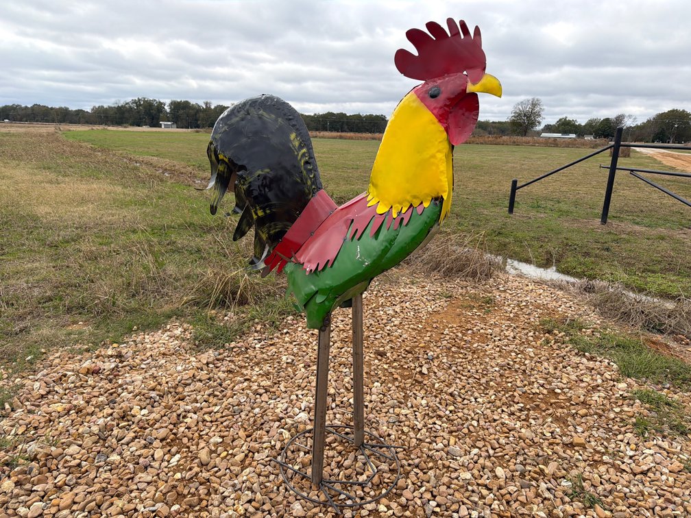 Decorative Metal Rooster