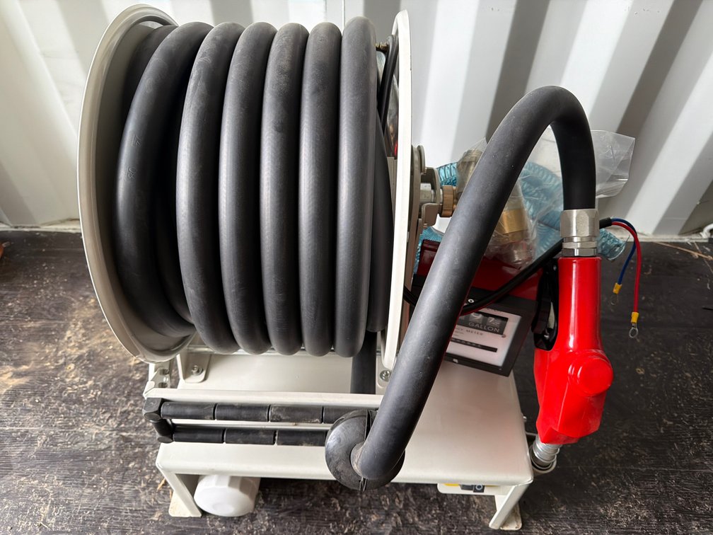 Diesel hose reel