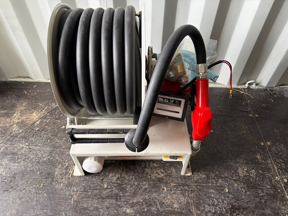 Diesel hose reel
