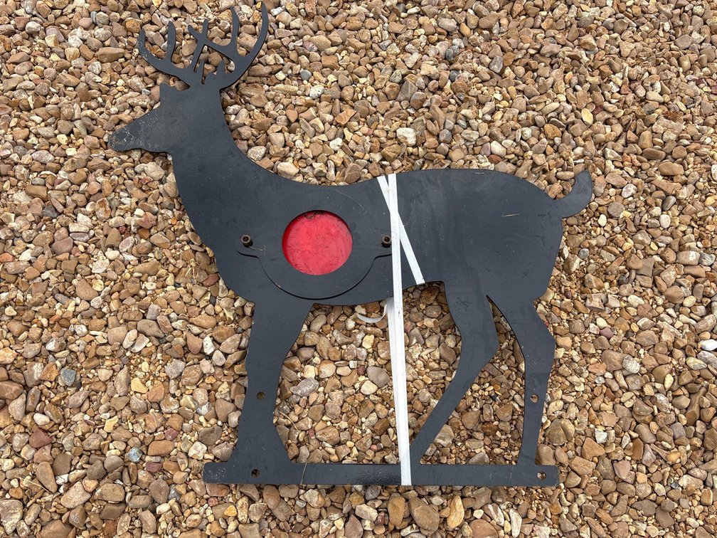 Deer Shaped Shooting Target