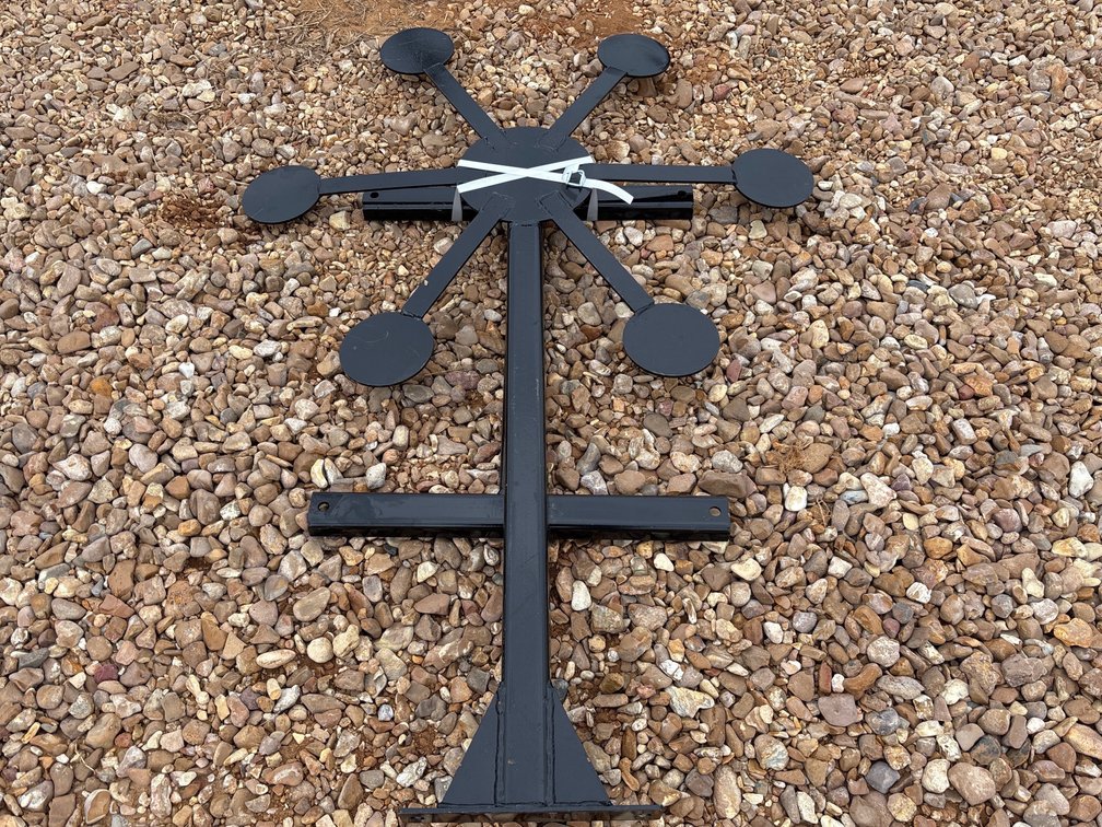 Windmill Shaped Shooting Target