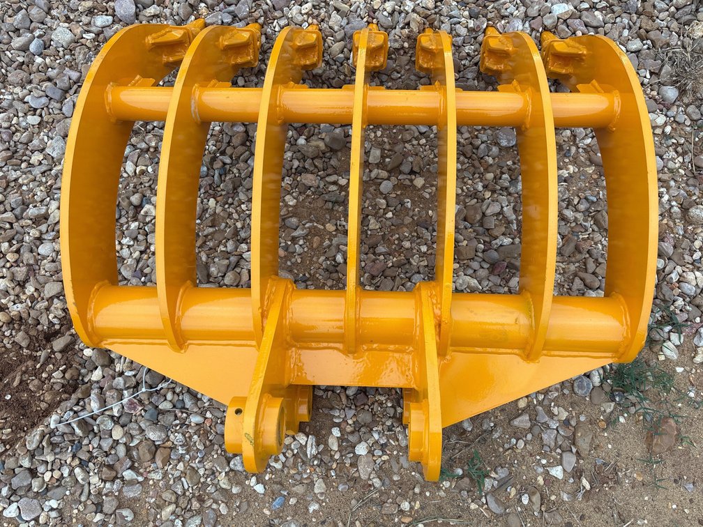 Excavator Rake with Teeth - [Excavator Attachments]