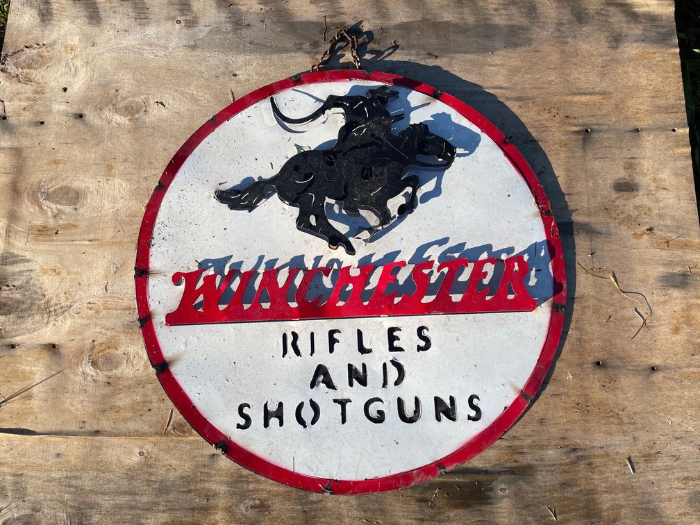 Winchester Decorative Metal sign