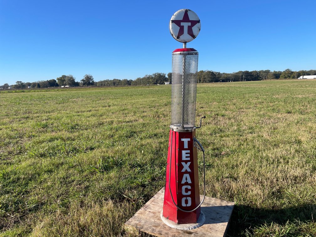 Decorative Metal Texaco Gas Pump