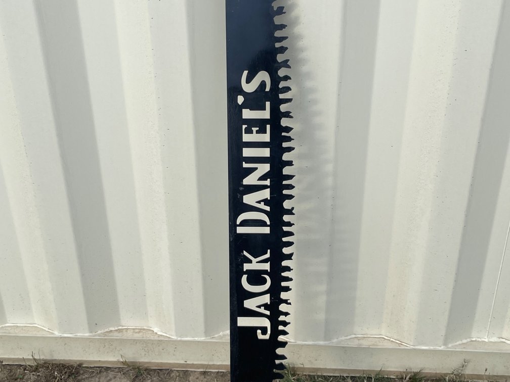 Crosscut Saw with Jack Daniels