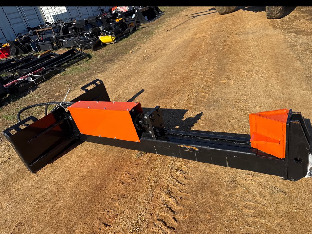 Skid Steer Loader Log Splitter - [Skid Steer Attachments]