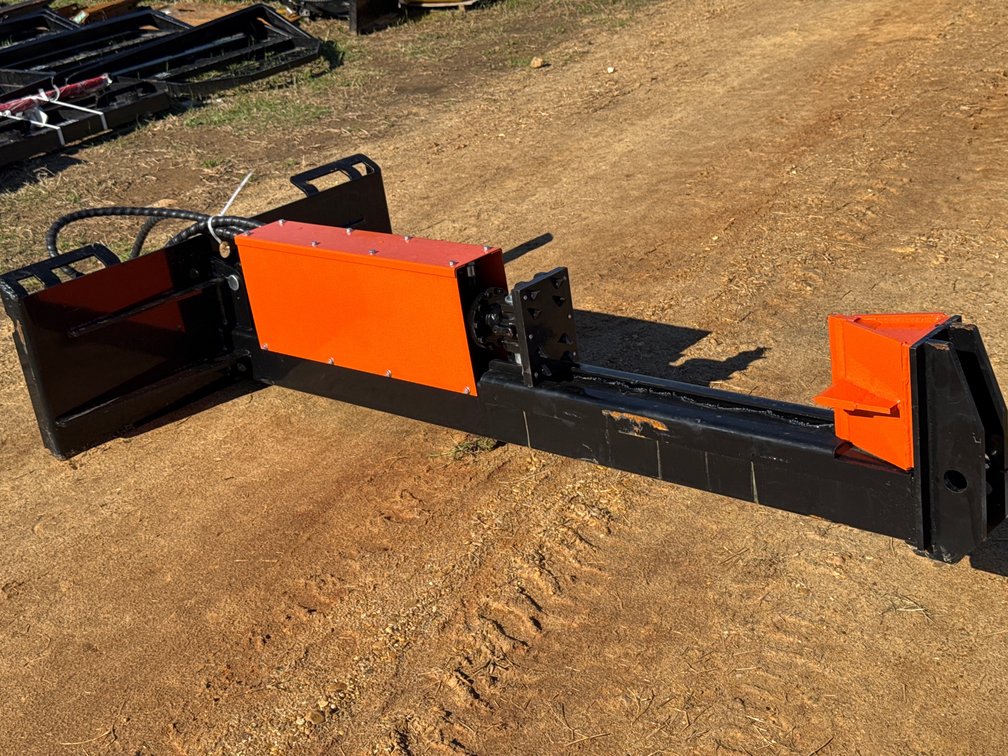 Skid Steer Loader Log Splitter - [Skid Steer Attachments]