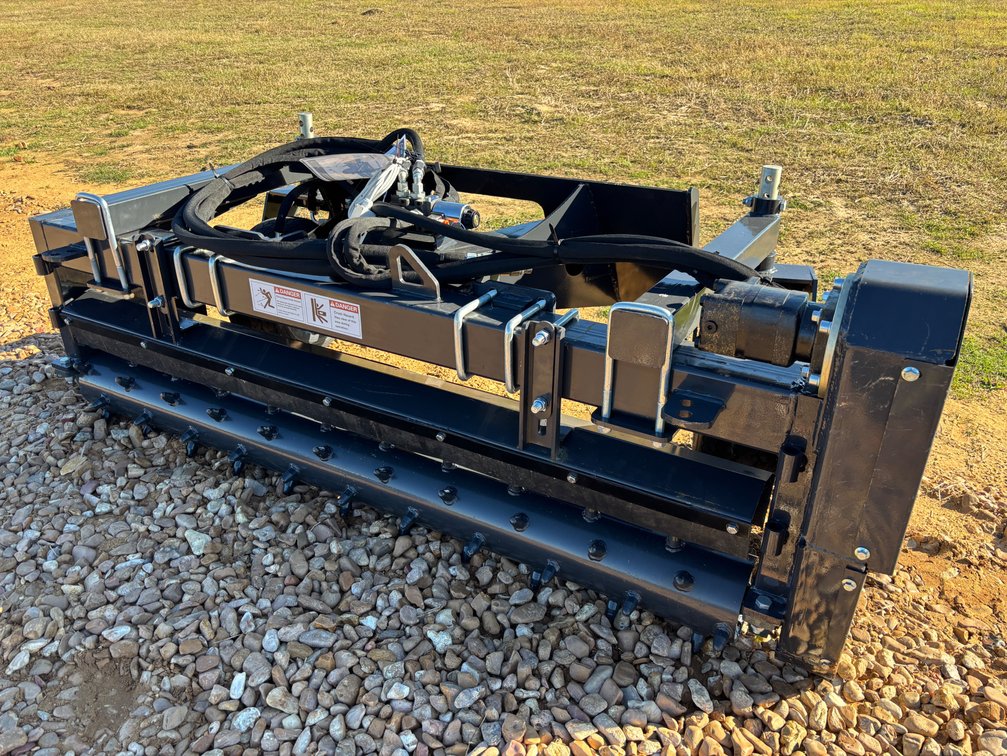 72" Skid Steer Power Rake