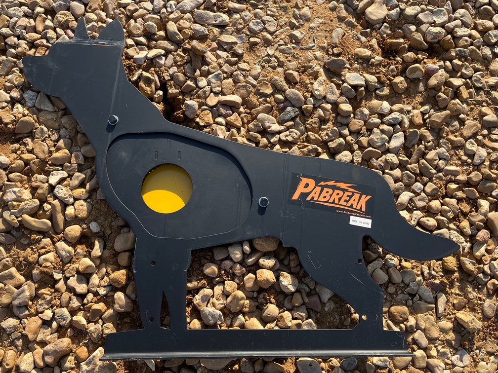 Wolf shooting target