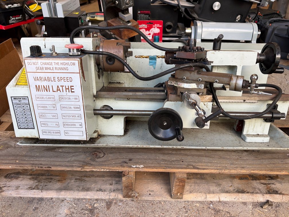 Variable Speed Metal Mini Lathe