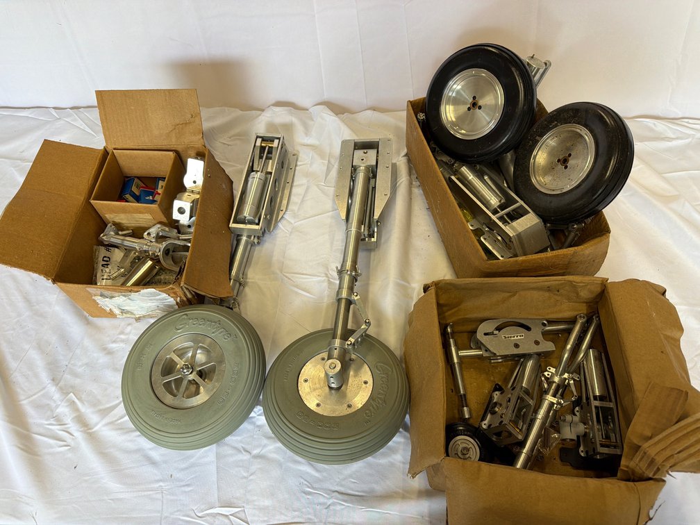 RC Landing Gear & Pneumatic Wheels