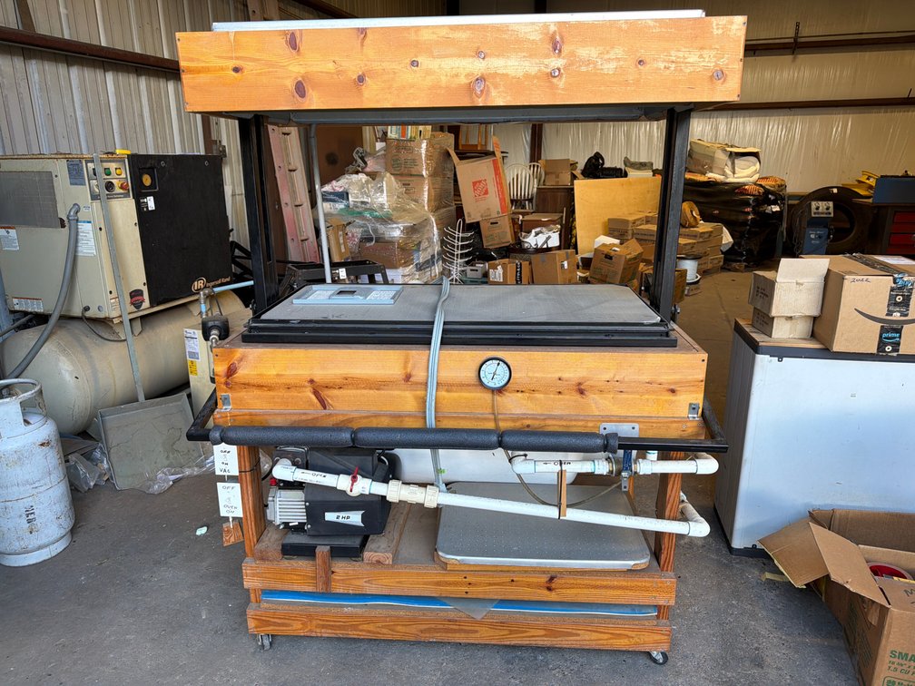 Custom Mobile Vacuum Forming & Composite Curing Station