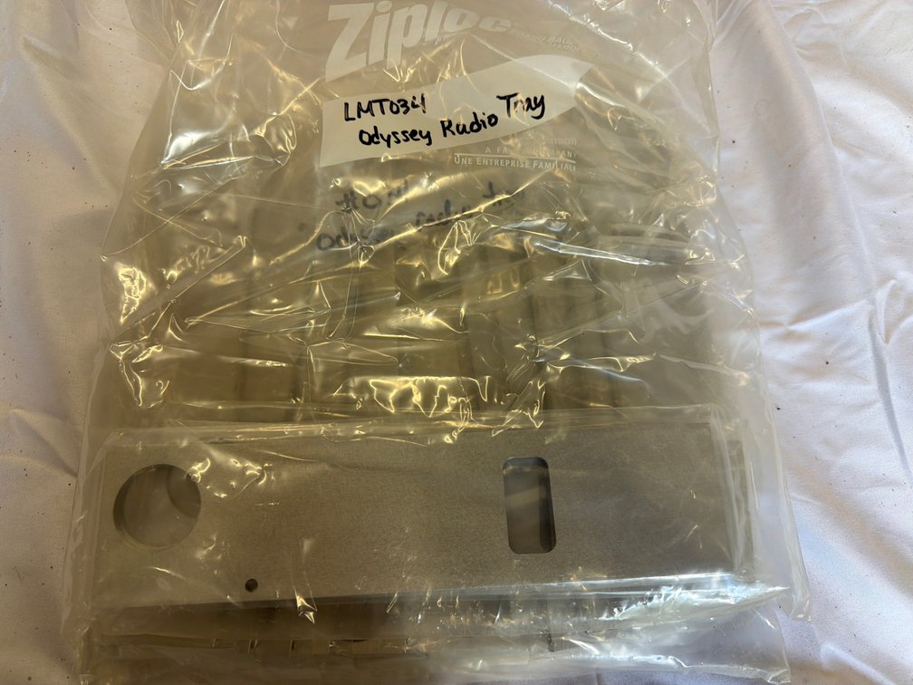 Odyssey LMT034 Radio Trays & Composite Frame Components