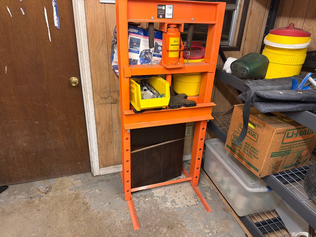 20-Ton H-Frame Hydraulic Shop Press