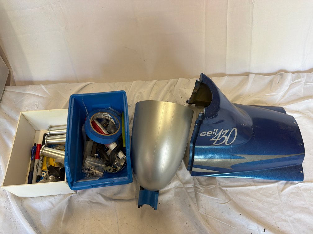 Bell 430 Scale Helicopter Components & Workshop Accessories