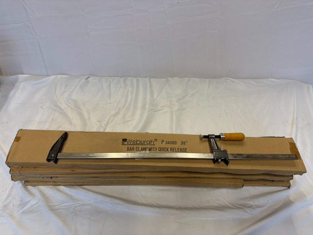 Pittsburgh 30" Quick-Release Bar Clamps (Set of 5)