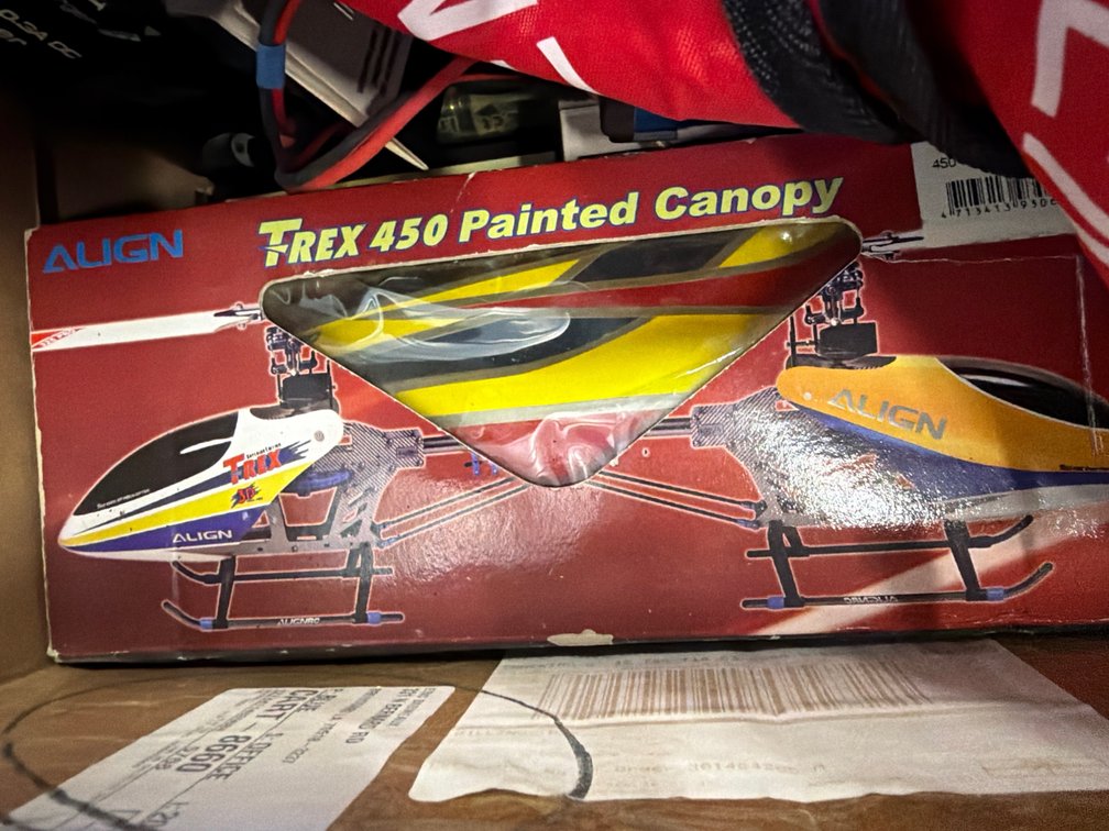 Align T-Rex 450 Canopy & Tool Totes