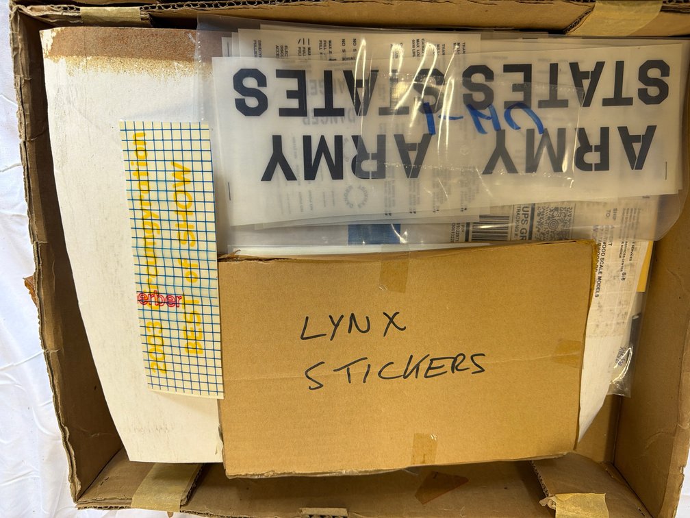 Aircraft Decal & Vinyl Graphic Sheets Lot
