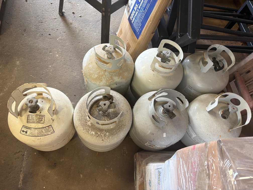 7 Portable Propane Tanks