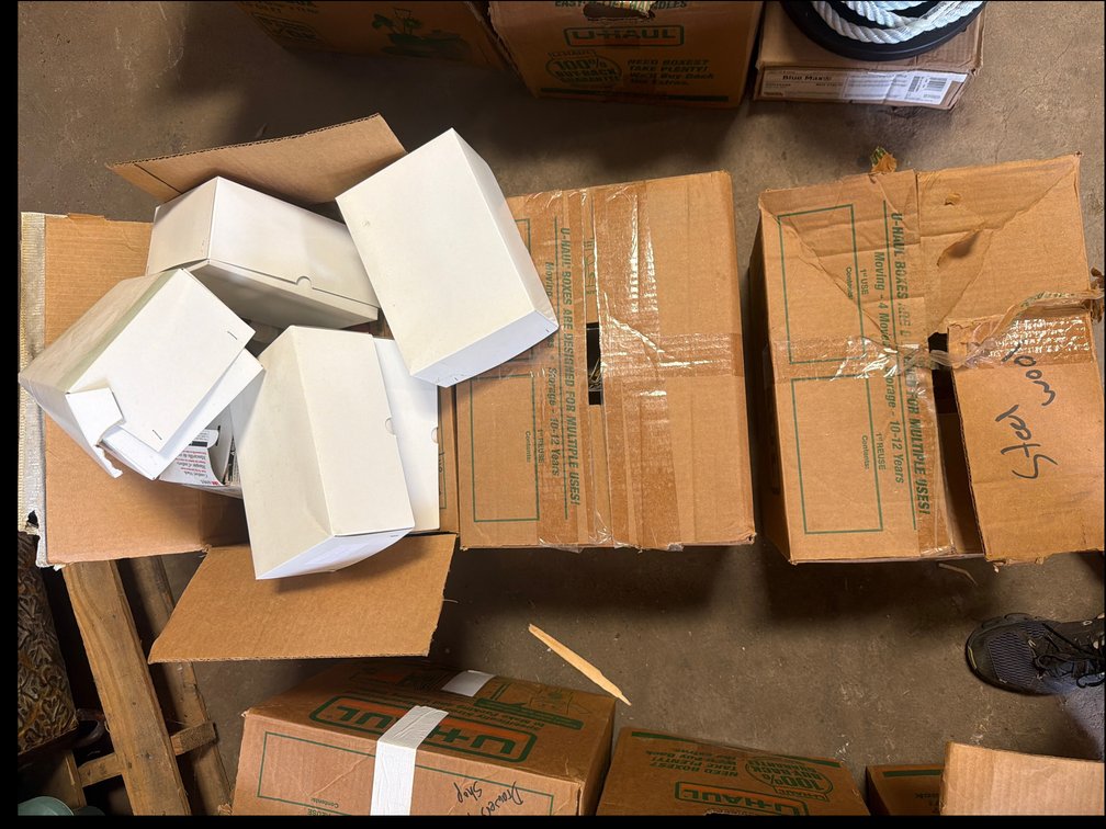 Workshop Supplies, Metal Storage Bins, and Maintenance Products