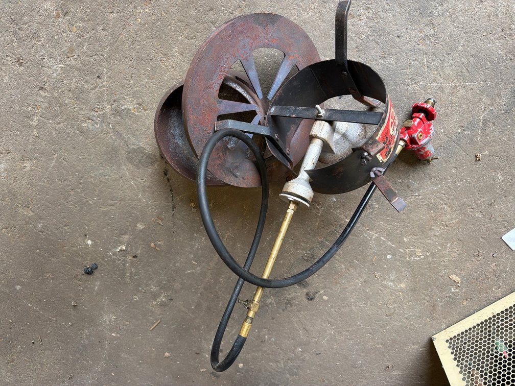 Propane Burner Assembly with Regulator and Hose