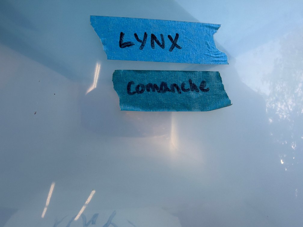 Lynx, Apache, Comanche & Dauphin Scale RC Parts