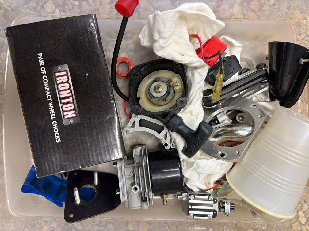 Jakadofsky Jet ECU Test Rig, Starter & Parts