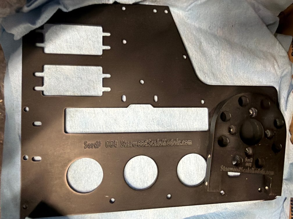 Starwood Frame Plates & RC Gas Engines