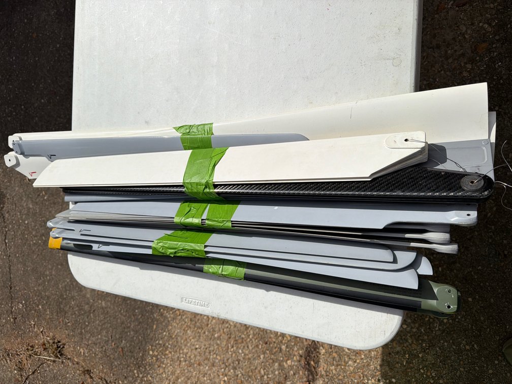 Assorted RC Helicopter Rotor Blades
