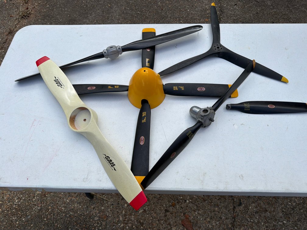 Assorted RC Airplane Propellers & Spinner