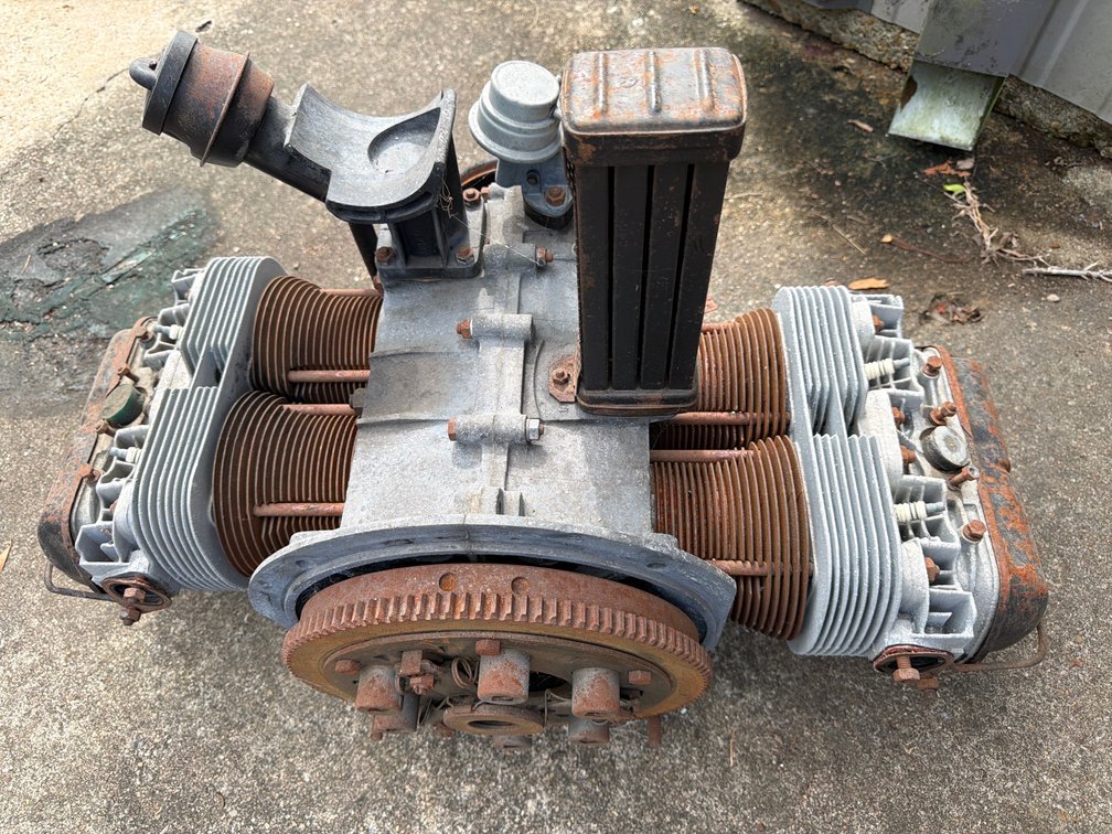 Air-Cooled Flat-4 Engine Assembly