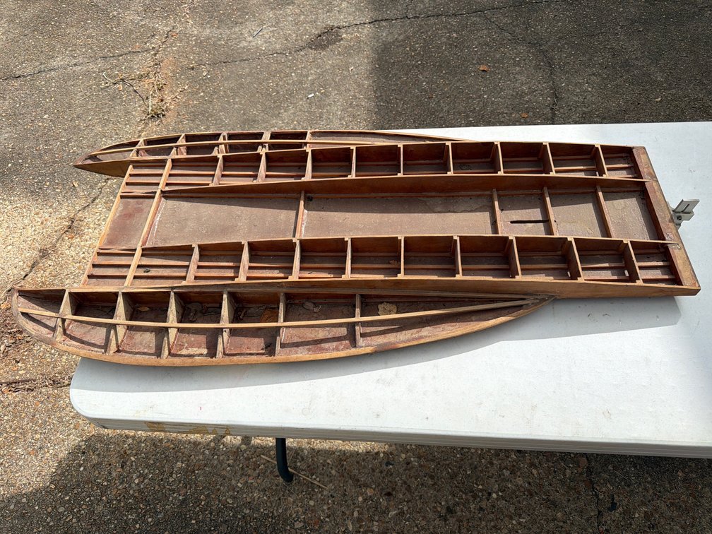 Unfinished Wooden RC Aircraft & Boat Frame Assemblies