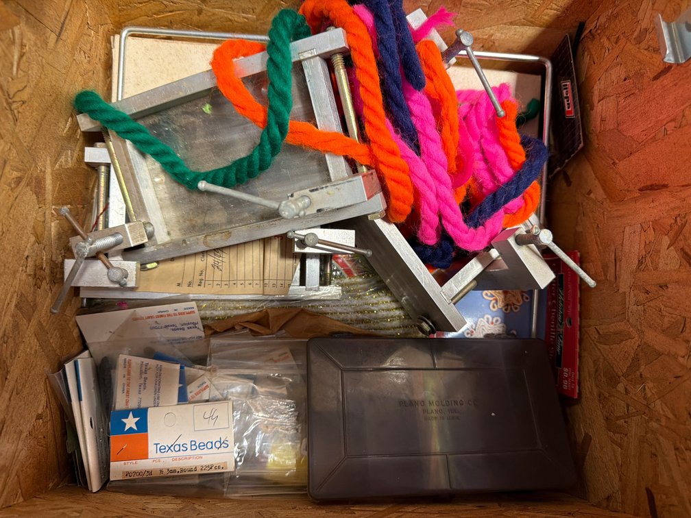 Lure & Fly Tying Craft Supplies Box