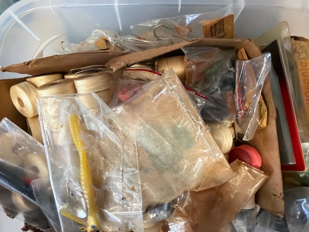 Large Lot of Lure-Craft Dyes, Glitters & Lure-Making Supplies