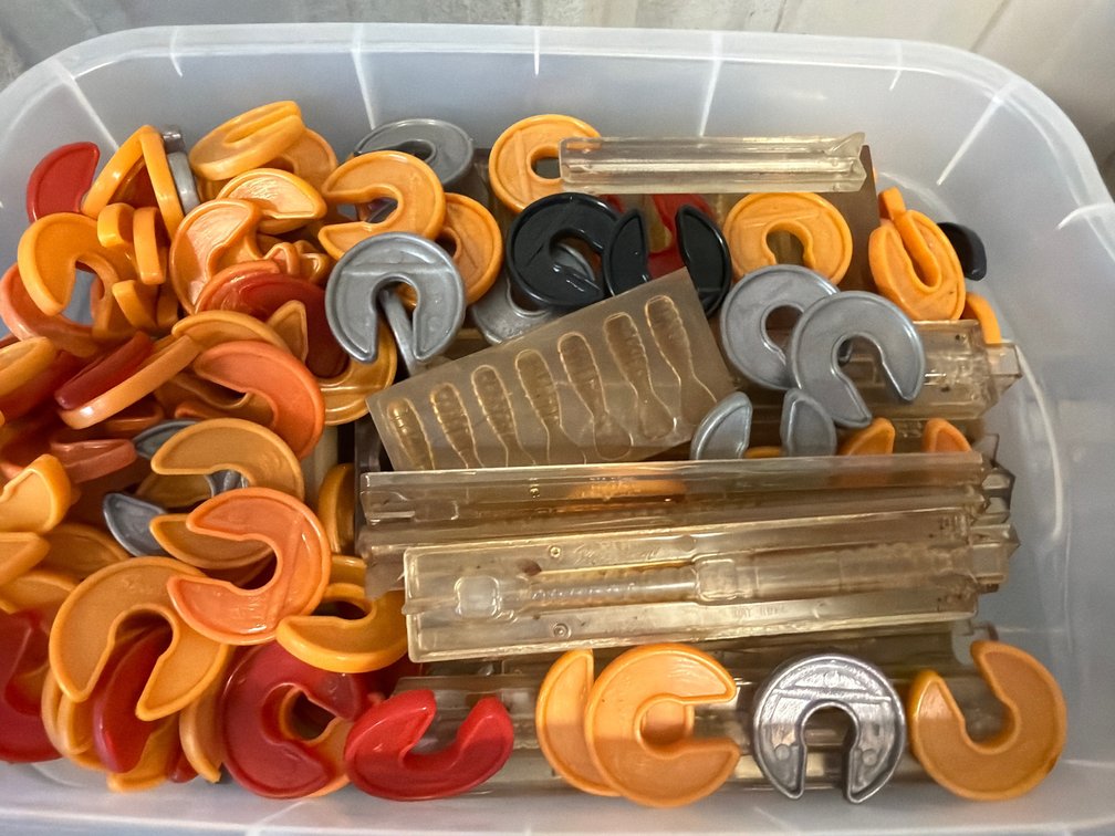 Assorted Soft Plastic & Metal Fishing Lure Molds & Making Materials