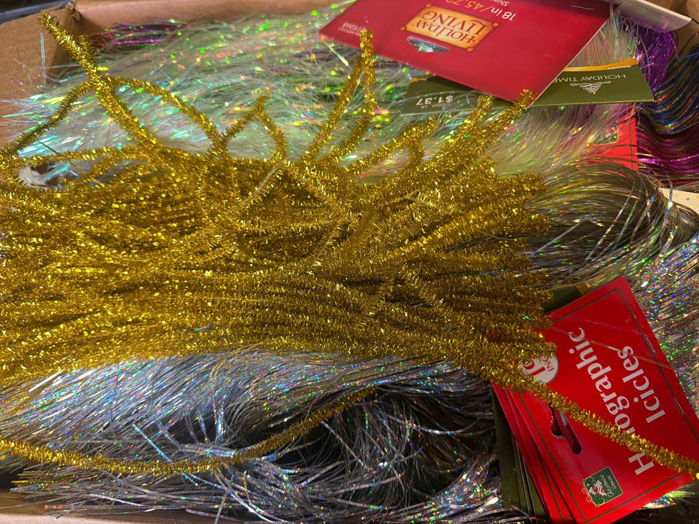 Box of Jig & Lure Tying Materials