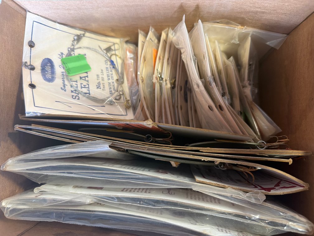 Assorted Box Lot of Vintage Tackle