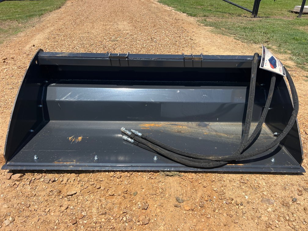 Skid Steer Power Rake Bucket