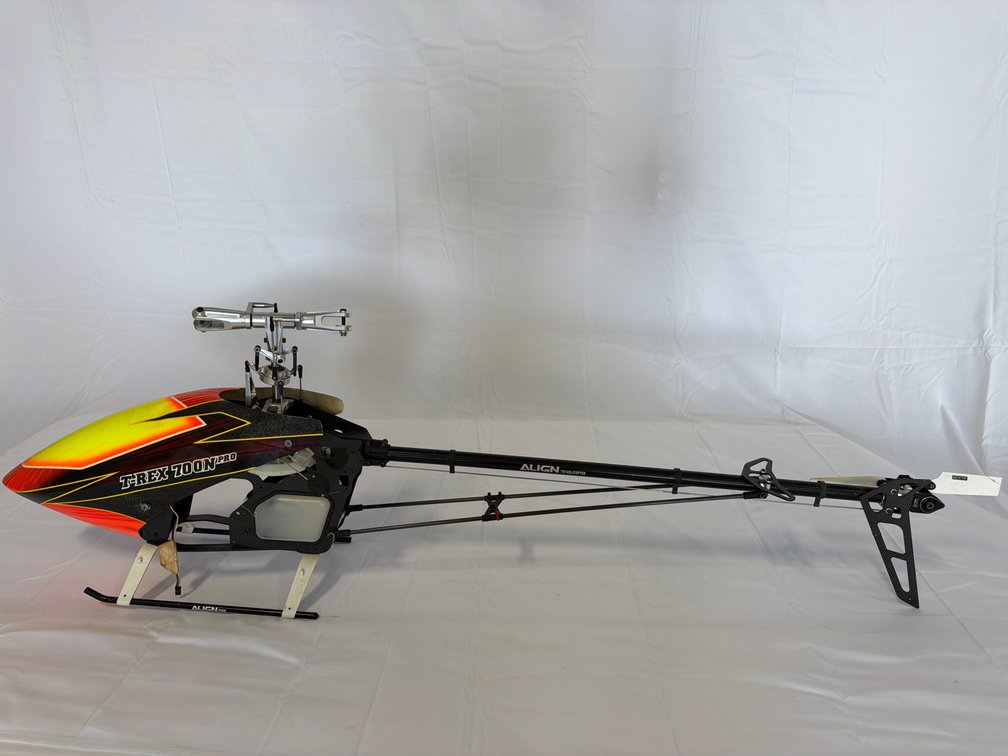 RC Helicopter Chassis & Canopy