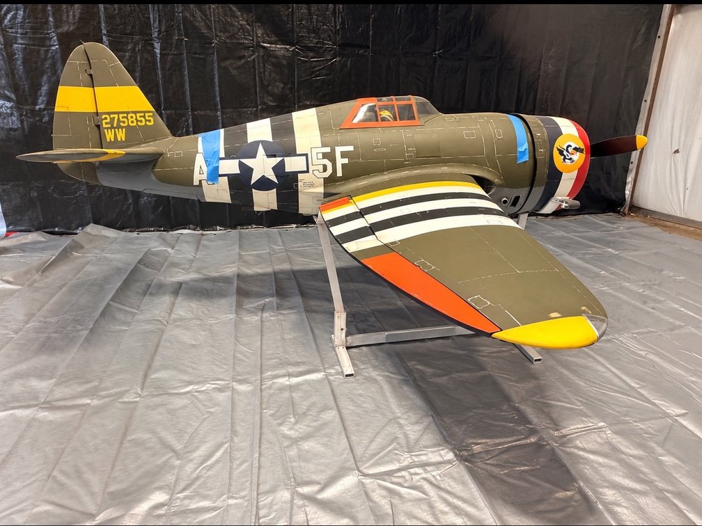 RC Warbird Airplane