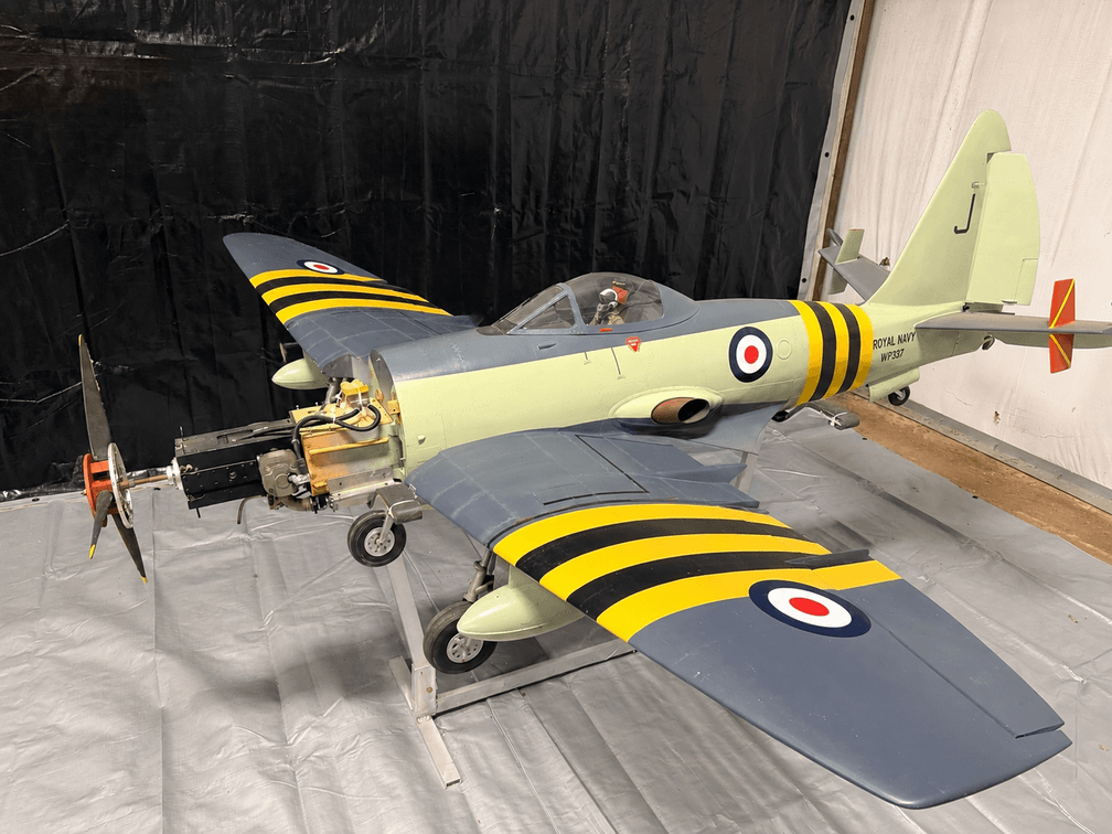 RC Warbird Airplane