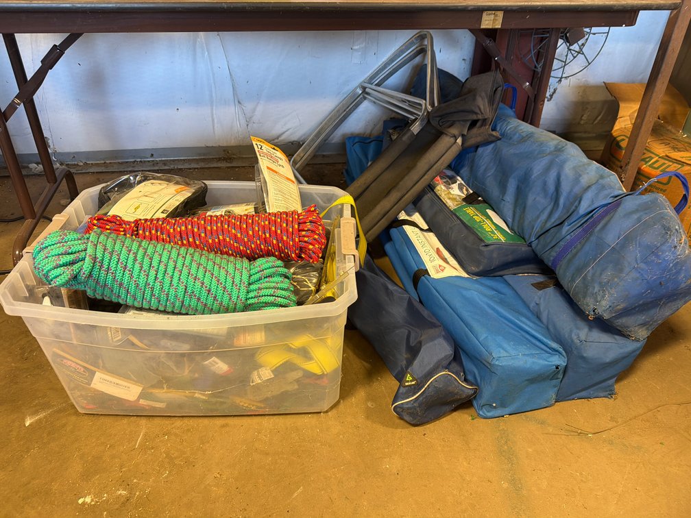 Camping and Outdoor Equipment Lot